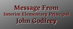  Message from Mr. Godrey